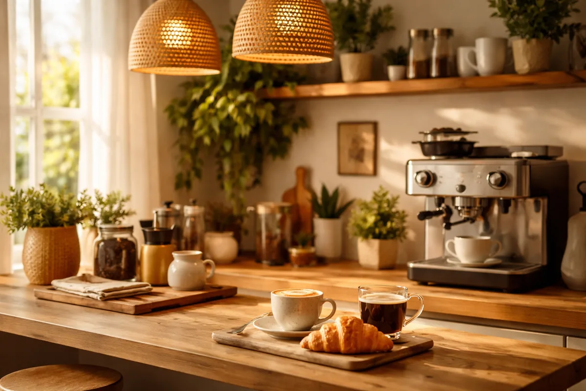 Comment recréer l'ambiance d'un café chez soi