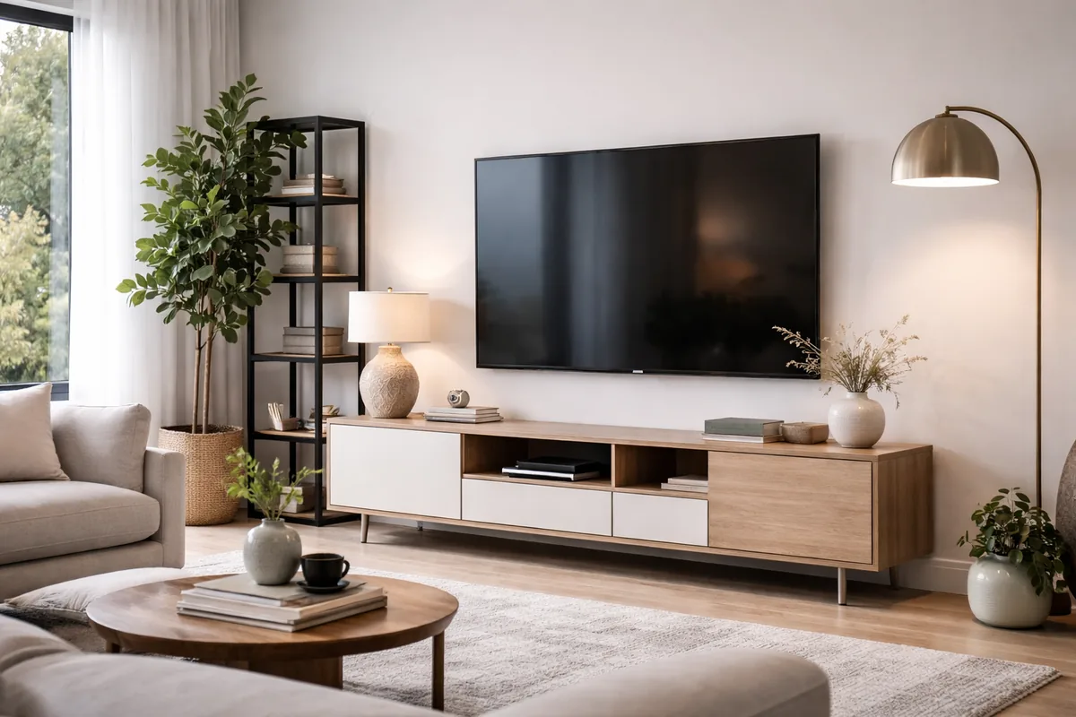 Comment choisir le bon meuble TV pour un salon moderne