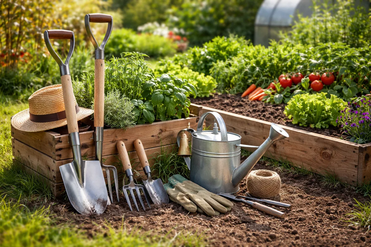 Quel type d'outils de jardin choisir pour un jardin potager ?